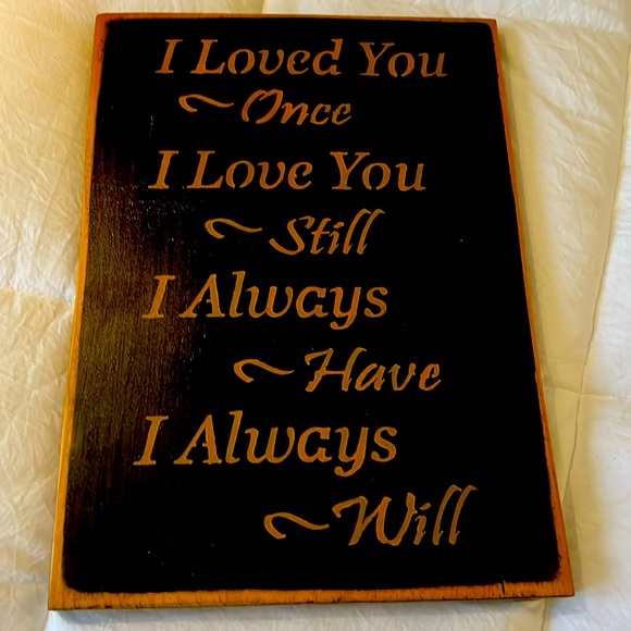 Other - Handmade sign